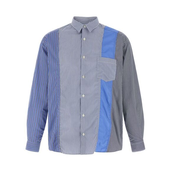Comme Des Garҫons Homme Men's Patchwork Shirt